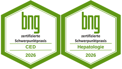 Zertifikate des BNG - Berufsverband Niedergelassener Gastroenterologen Deutschlands e.V.
